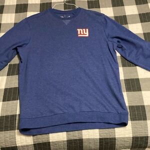 New York giants blue sweater shirt men’s Medium